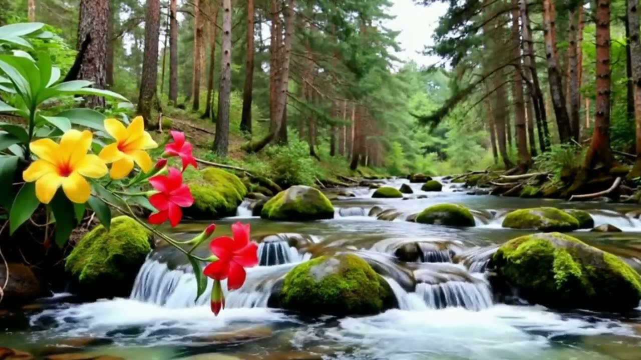 Peaceful Focus in Minutes 🌿 River Sounds & Birds for Deep Concentration