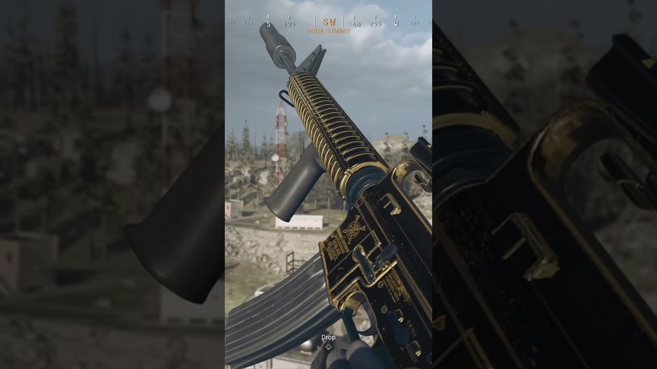 THE M16 IS GOOD IN WARZONE AGAIN?!?! (Call Of Duty Warzone Best Class Setups) #shorts