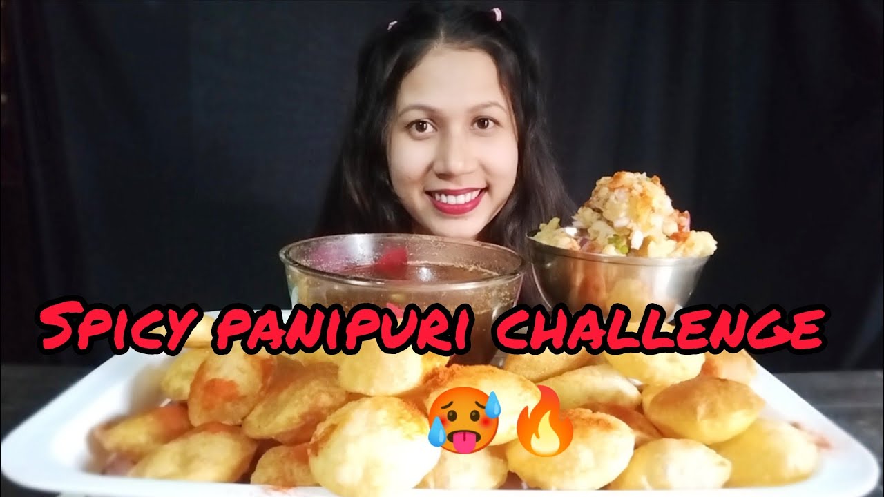 Spicy Panipuri eating challenge 🔥🥵| Fuchka challenge