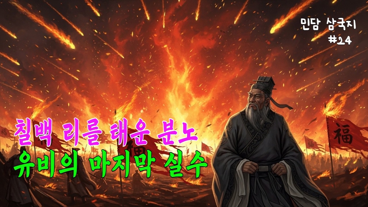 수십 년 공든 탑이 한순간의 독기로 무너진 이유｜유비의 이릉대전과 통한의 눈물｜삼국지 민담 야담 역사
