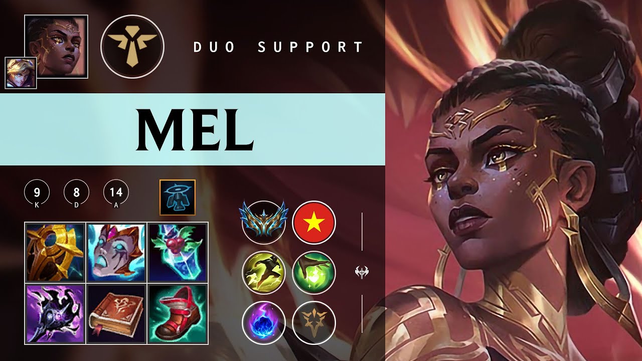 Mel Support vs Rell - VN Challenger Patch 26.02