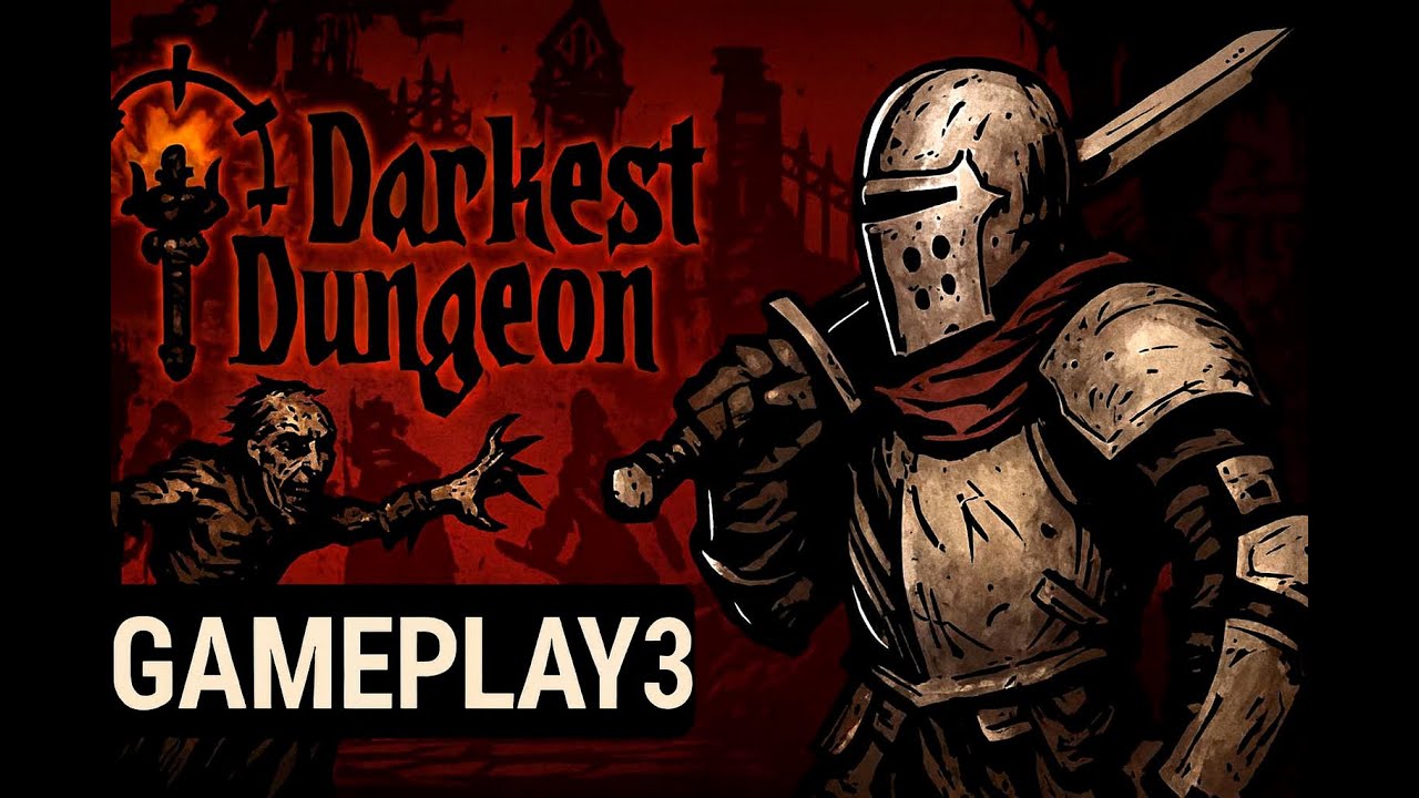 DARKEST DUNGEON les't play capitulo 3, enfrentando al primer jefe con solo 3 héroes (SALE MAL)
