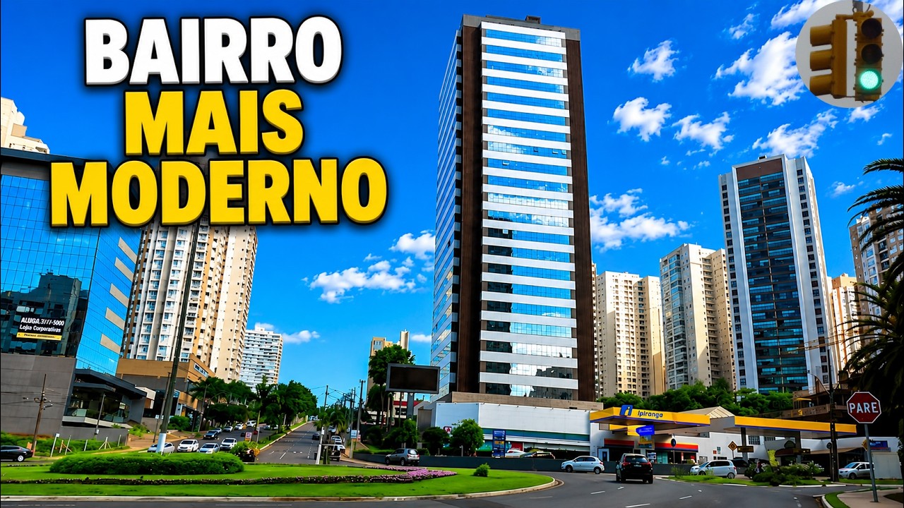 #10 LONDRINA 4K v1 Dirigindo na Gleba Palhano - Parana BRASIL UHD 4K DRIVE Driving Downtown