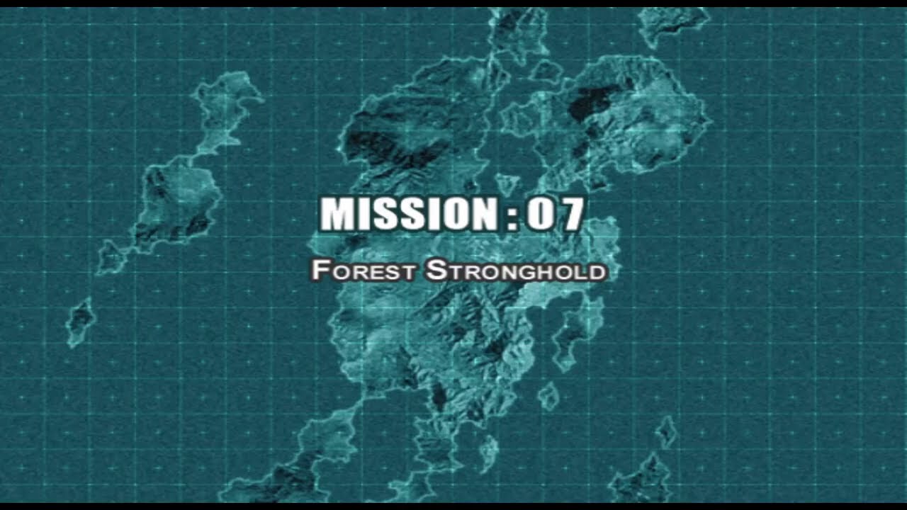 Dai Senryaku VII MMTE Mission 7 Forest Stronghold