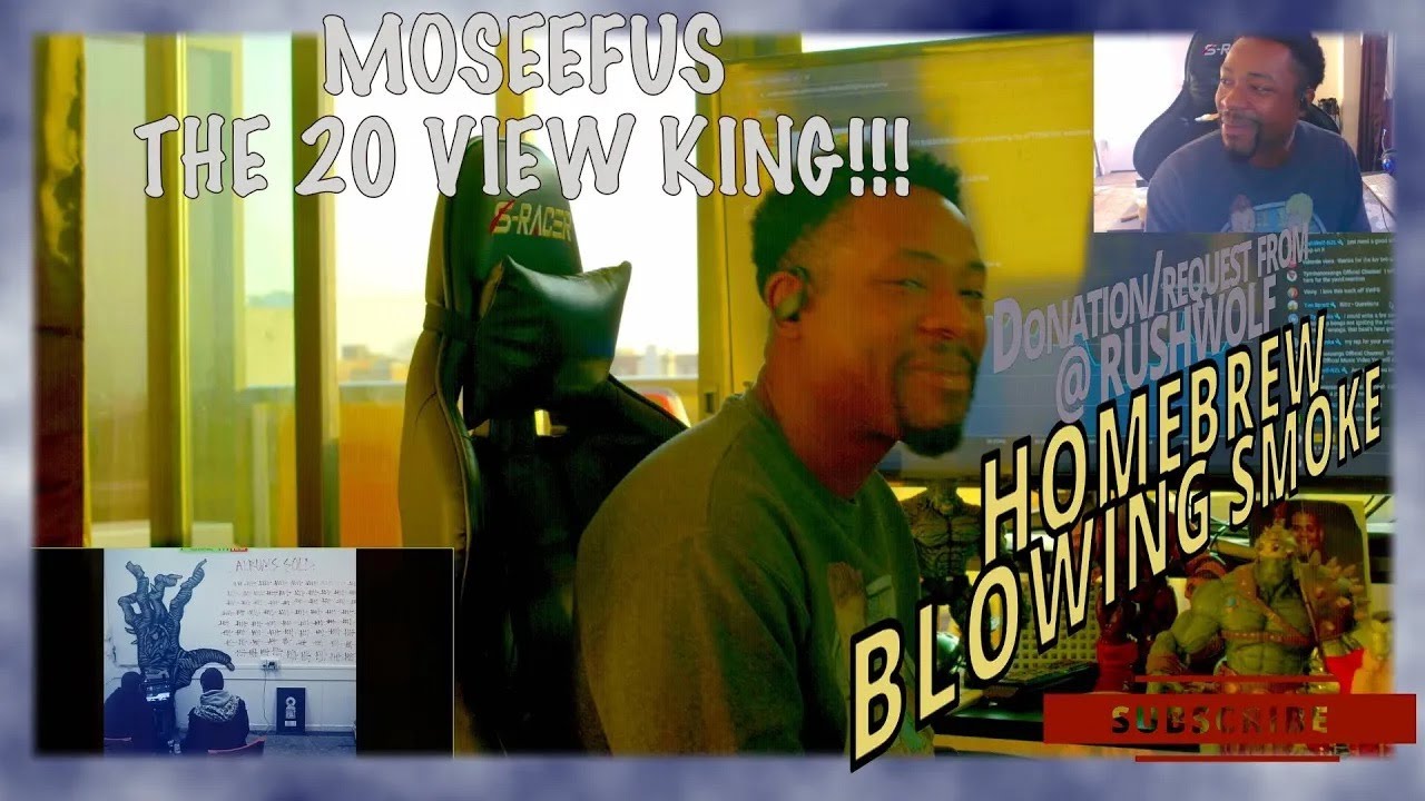 LIVE REQUEST from RUSHWOLF! 🏠🥘 HOME BREW - BLOWING SMOKE #reaction #moseefus #the20viewking