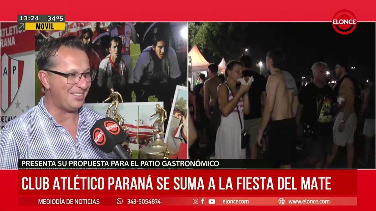 Club Atlético Paraná se suma a la Fiesta del Mate - Elonce