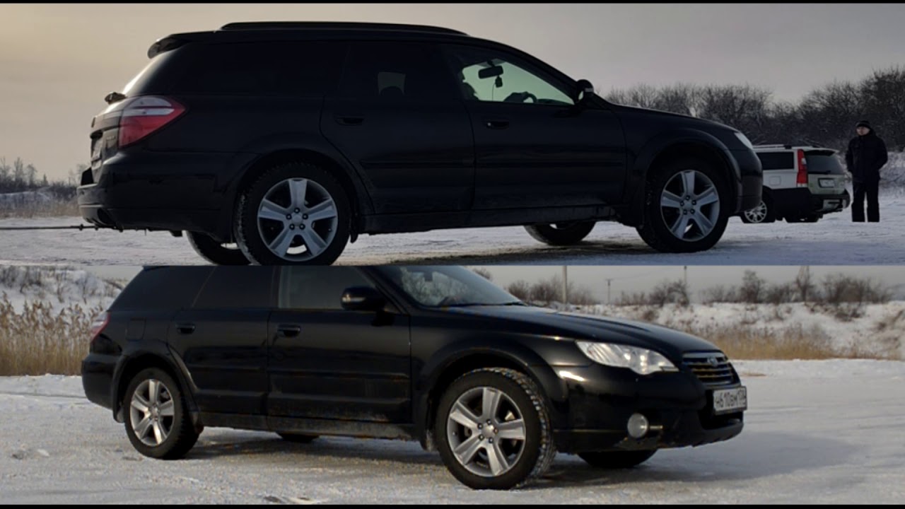 off road Subaru outback vs Volvo XC 70 cross country 2