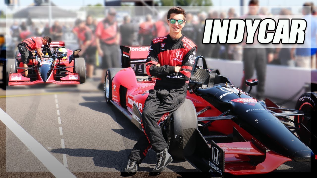 Watch me get the Indy Car Experience for the Day