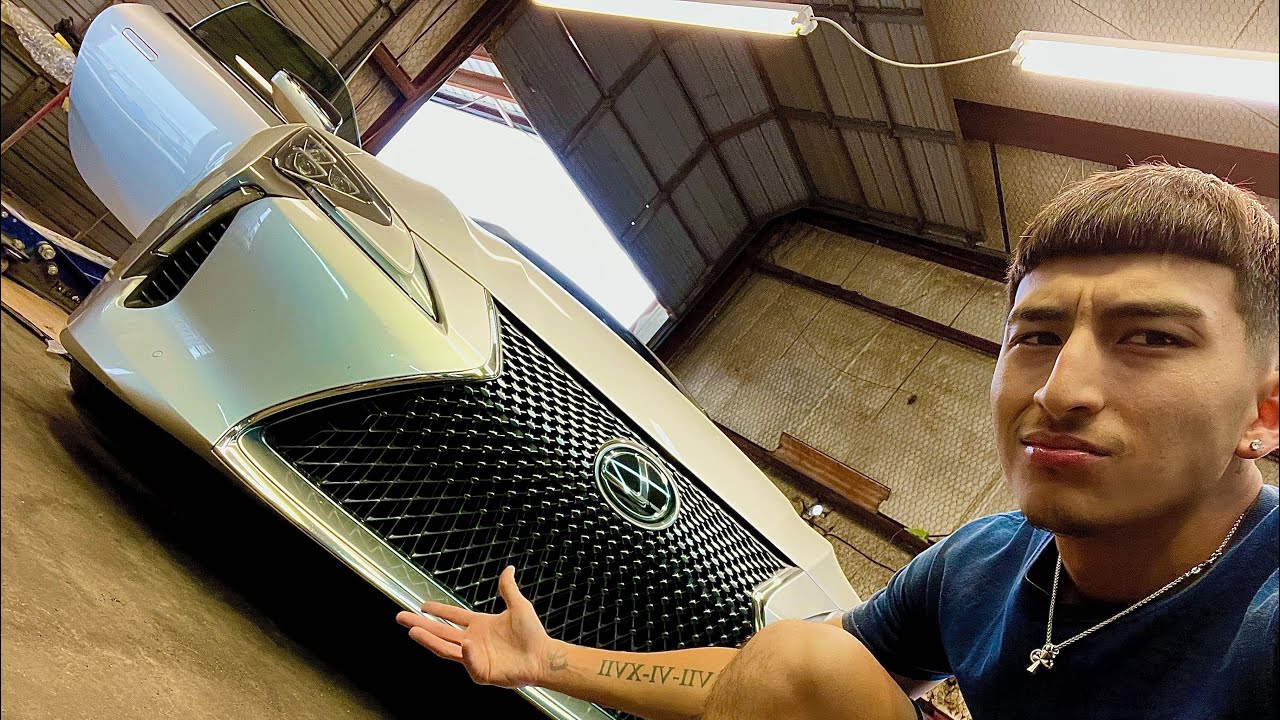 Putting Vertical Doors On a Lexus LC500