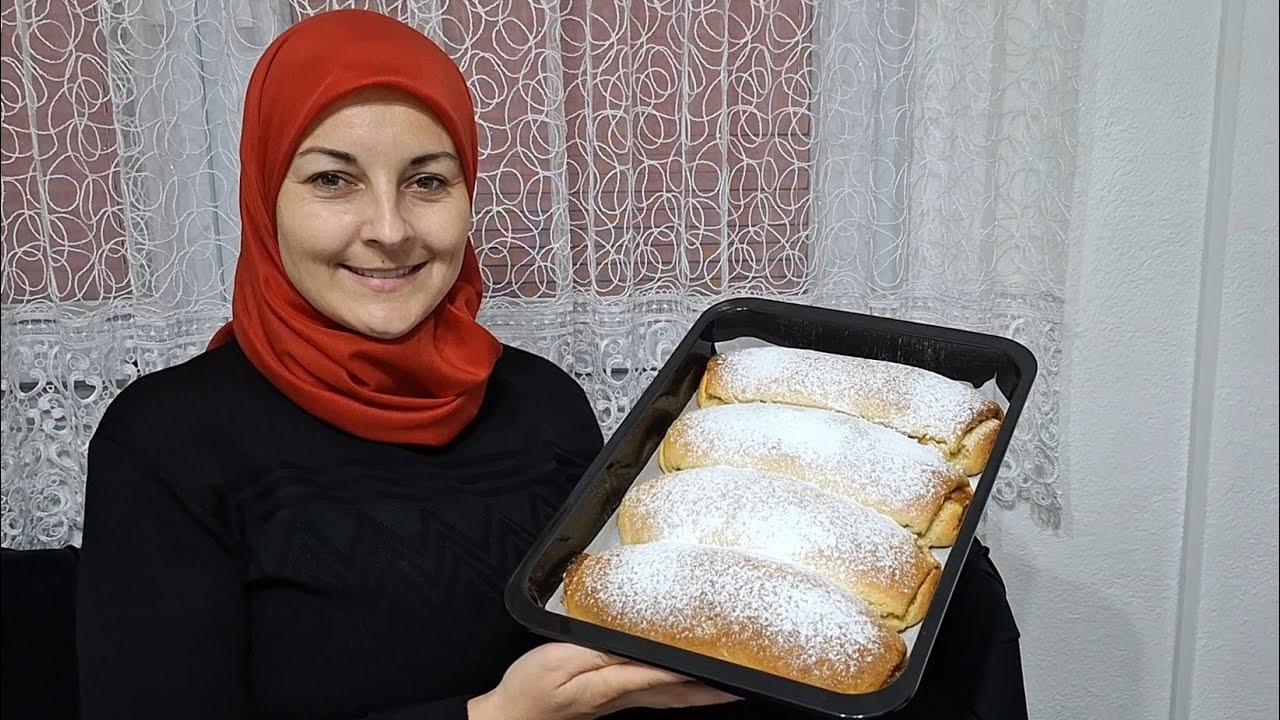 ❤️PRHKA ŠTRUDLA ❤️sa orasima i đemom od jabuka❤️