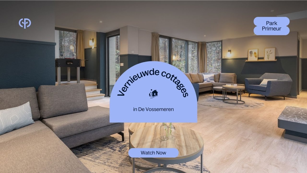 Vernieuwde accommodaties in De Vossemeren | Park Primeur | Center Parcs