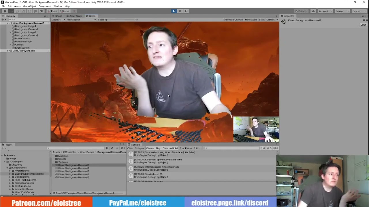 #Reupload: Kinect One For OBS Discord So easy now xD (old)