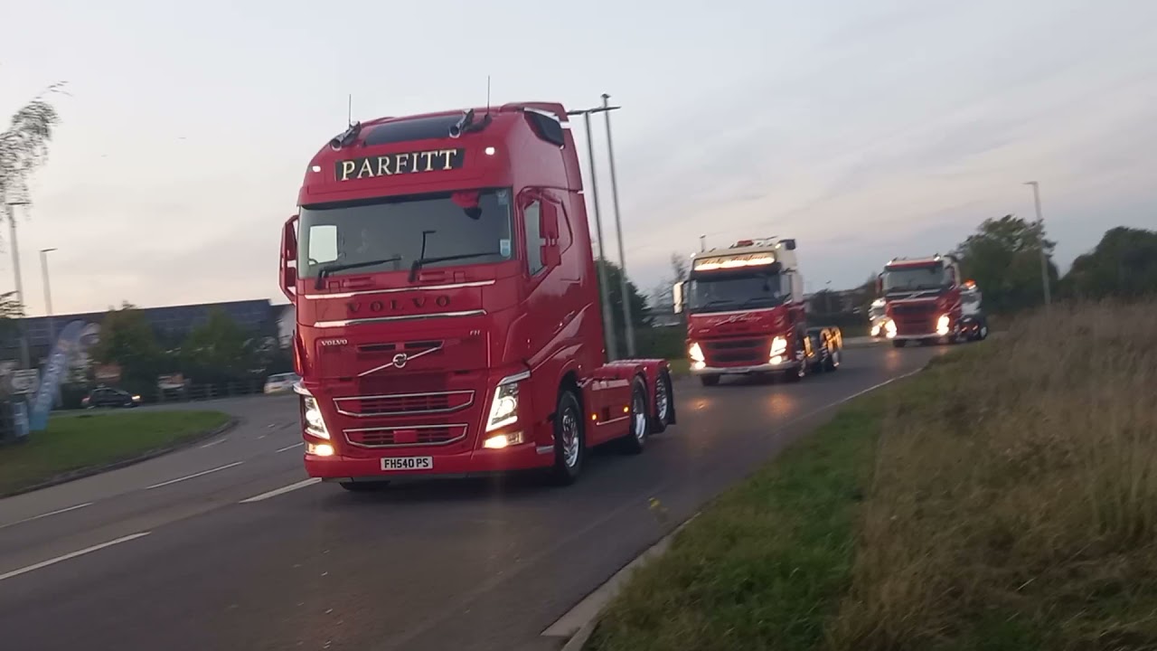 Mendip Truck Gathering the convoy
