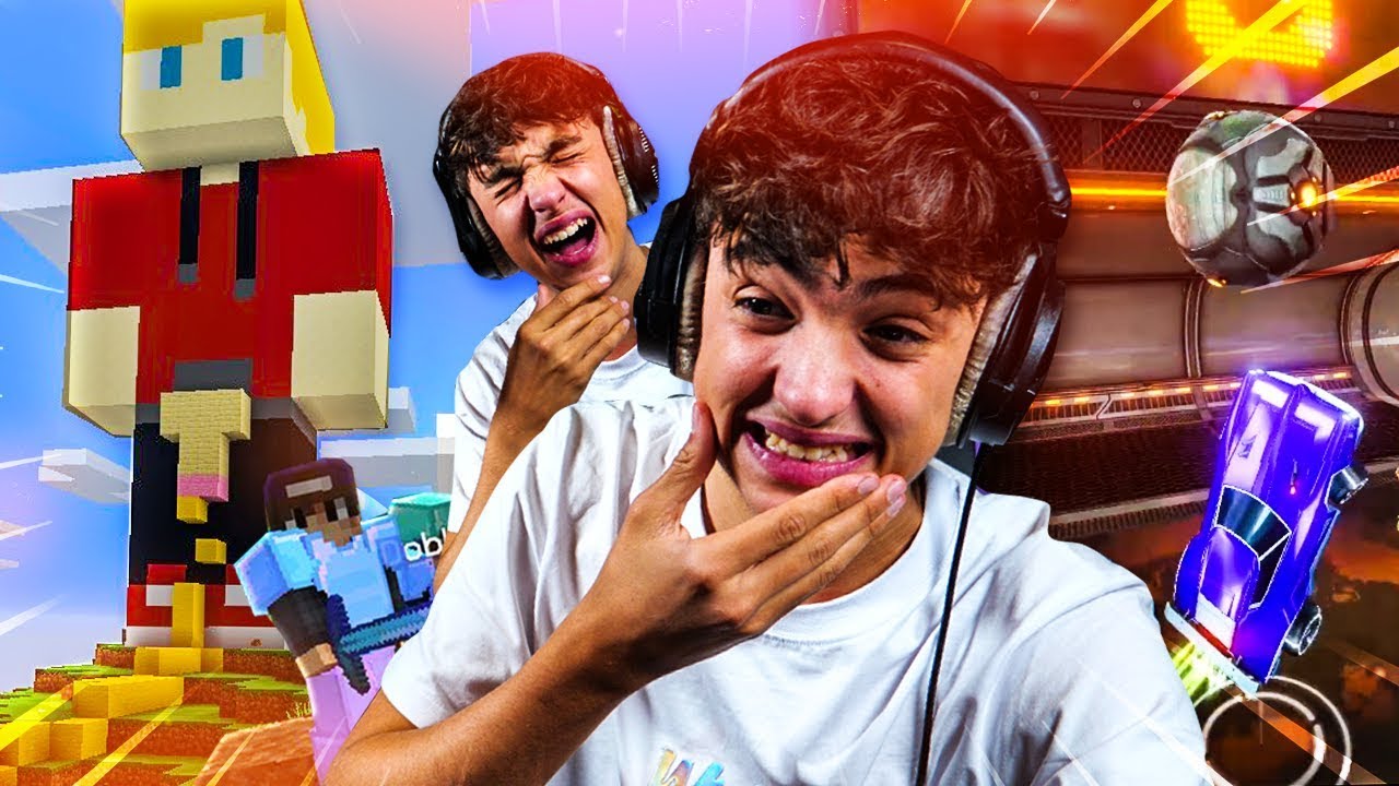 Délire avec Dobby et Lebouseuh sur Minecraft + Mon plus beau but sur Rocket League (Bestof #2)
