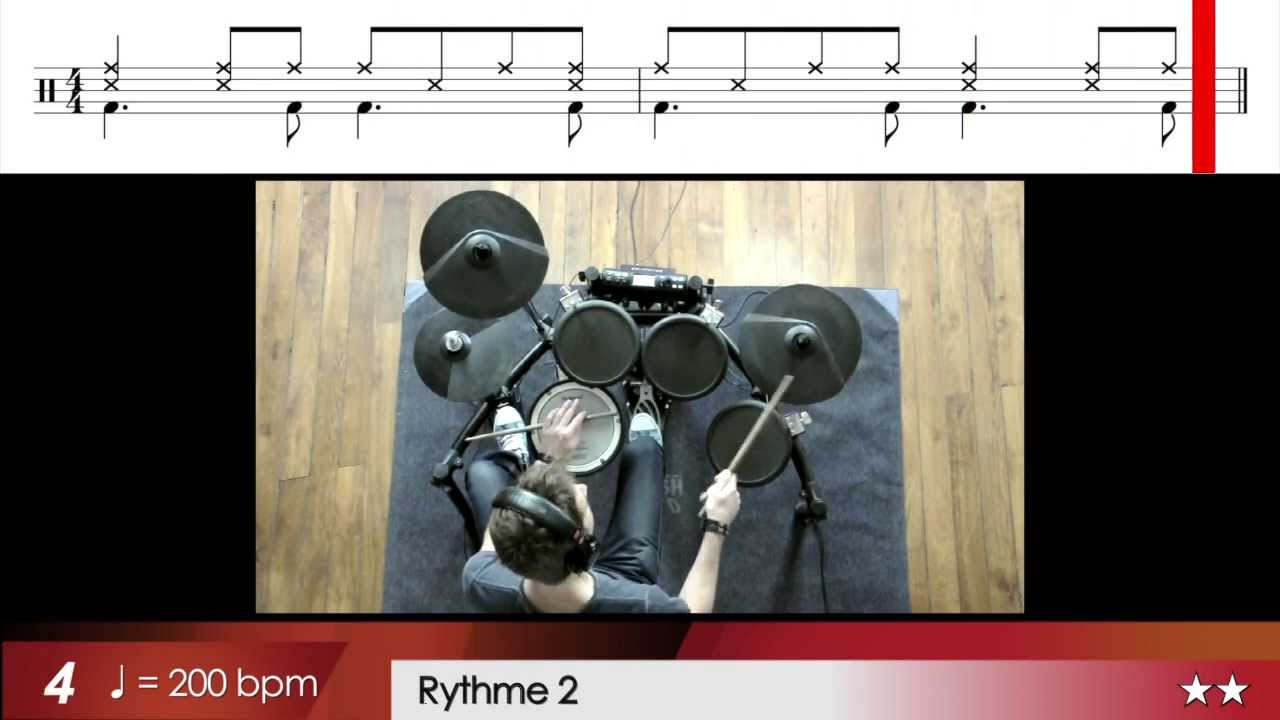 Cours de Batterie ★ Rythme Samba