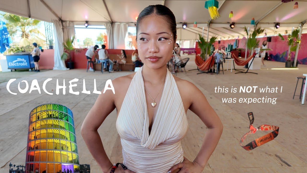 the rough reality of camping at Coachella