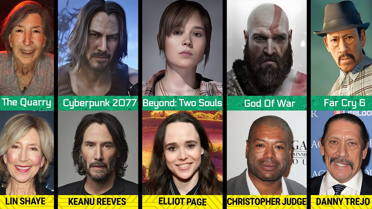 Celebrities in Video Games | Famous Faces Who Became Video Game Characters