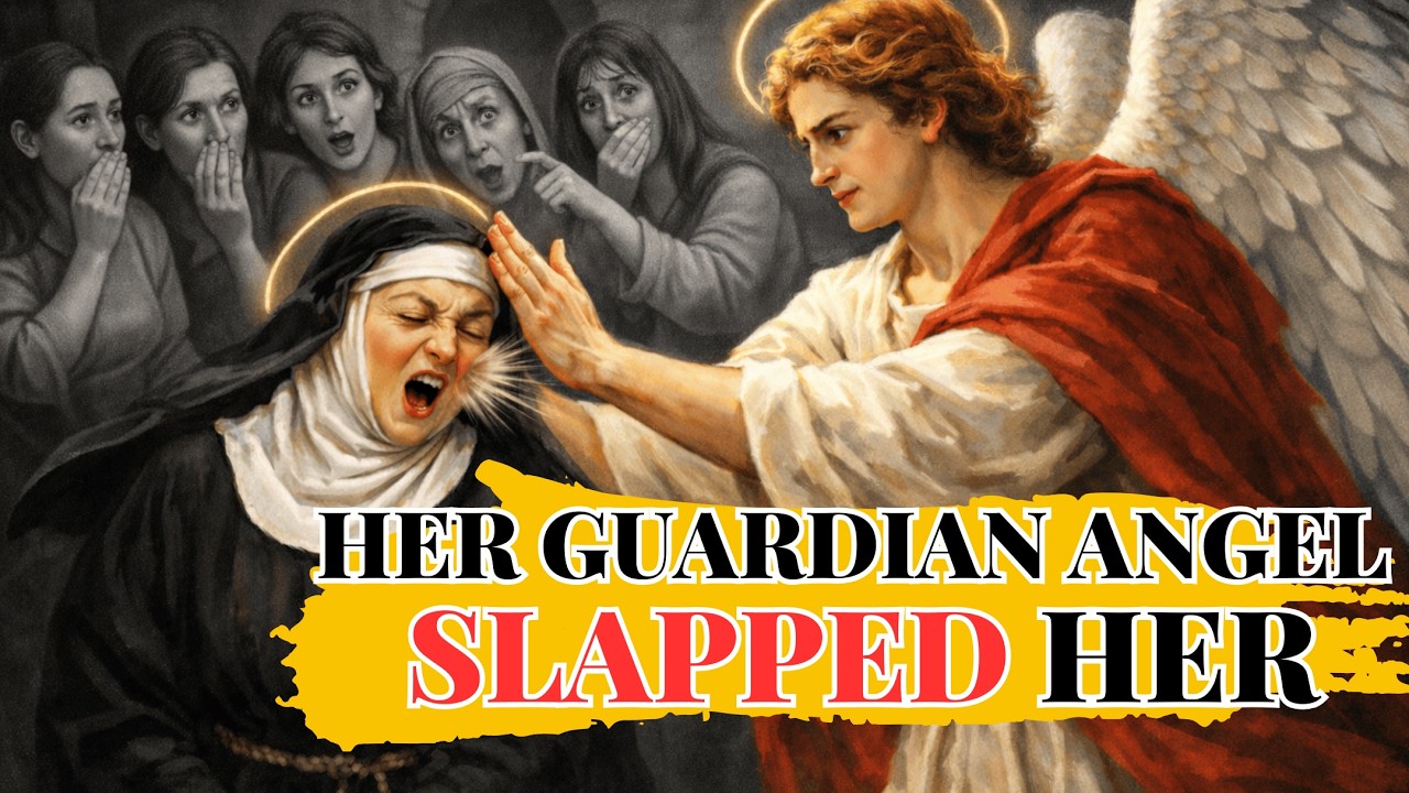 When Her Guardian Angel Says Enough. A TRUE STORY OF ST. FRANCES OF ROME.