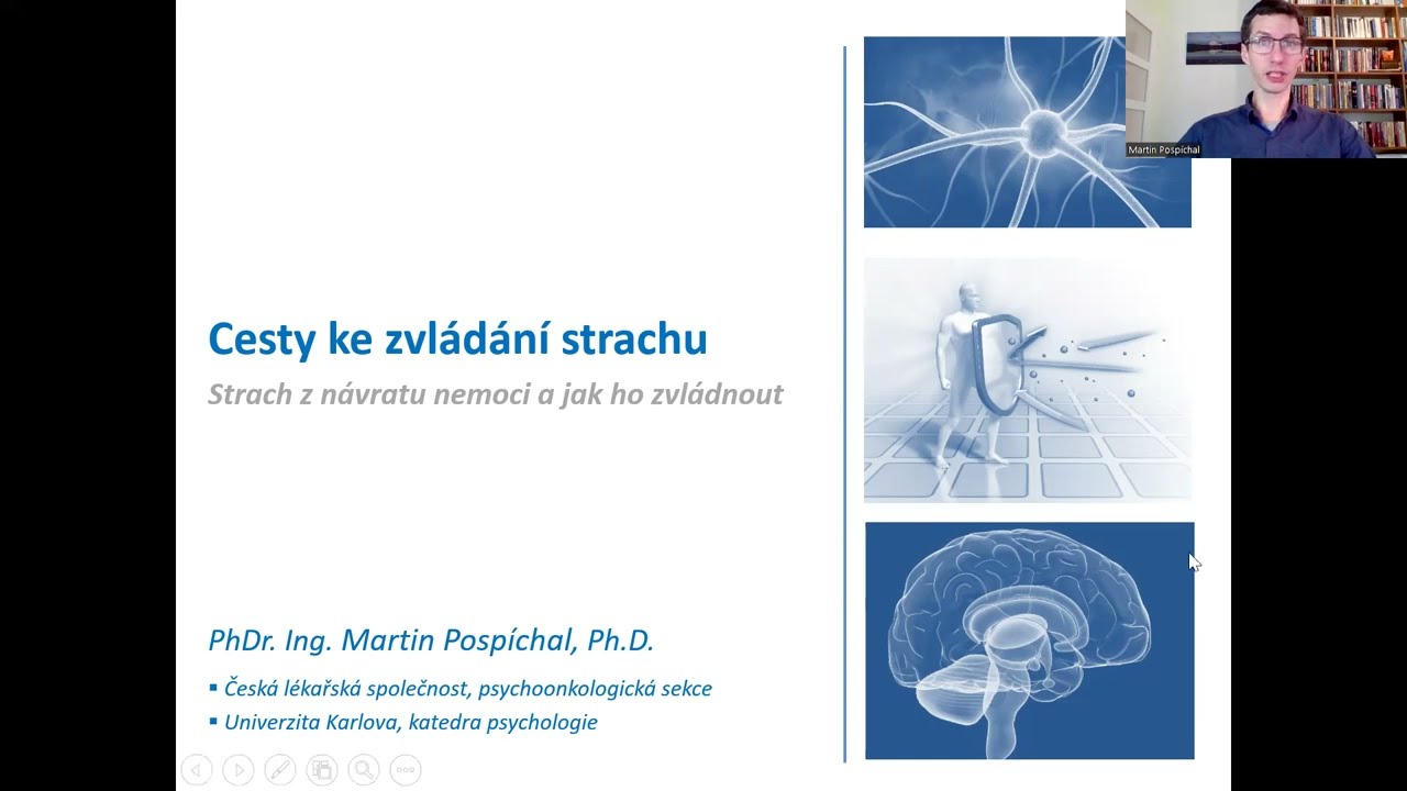 Strach z návratu nemoci a jak ho zvládnout - 6. přednášku cyklu #MysliProtiRakovine
