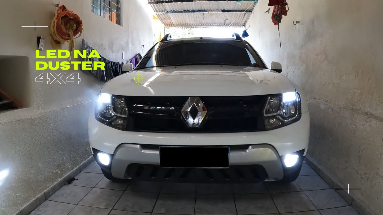 TROCA DA LUZ DO FAROL DE NEBLINA POR LED