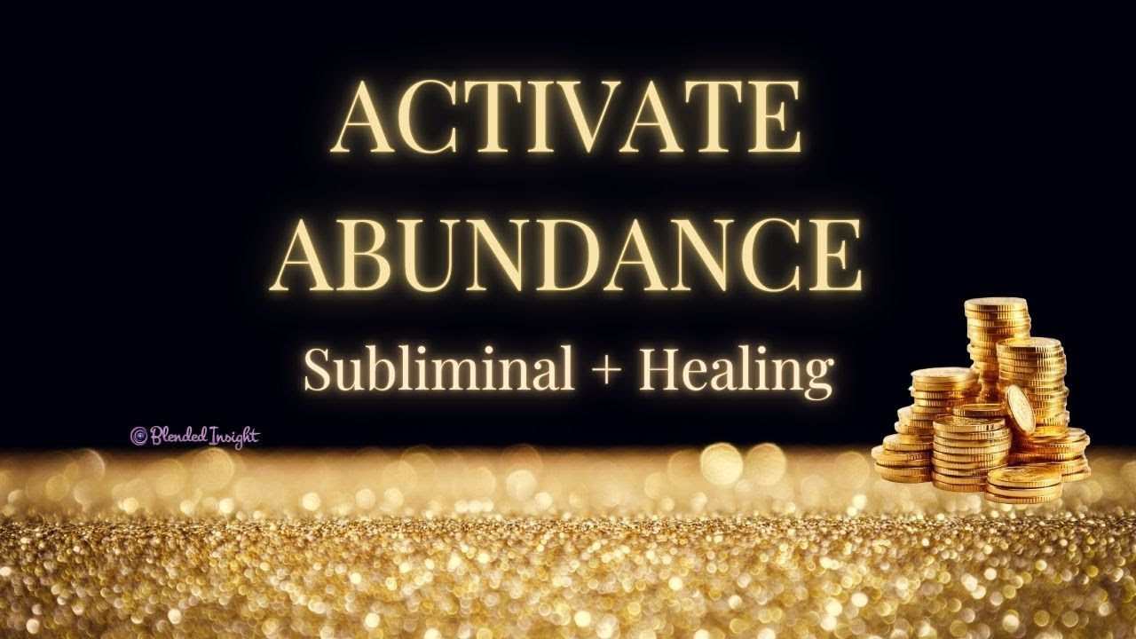 Activate Abundance | Deep Sleep Subliminal + Energy Healing
