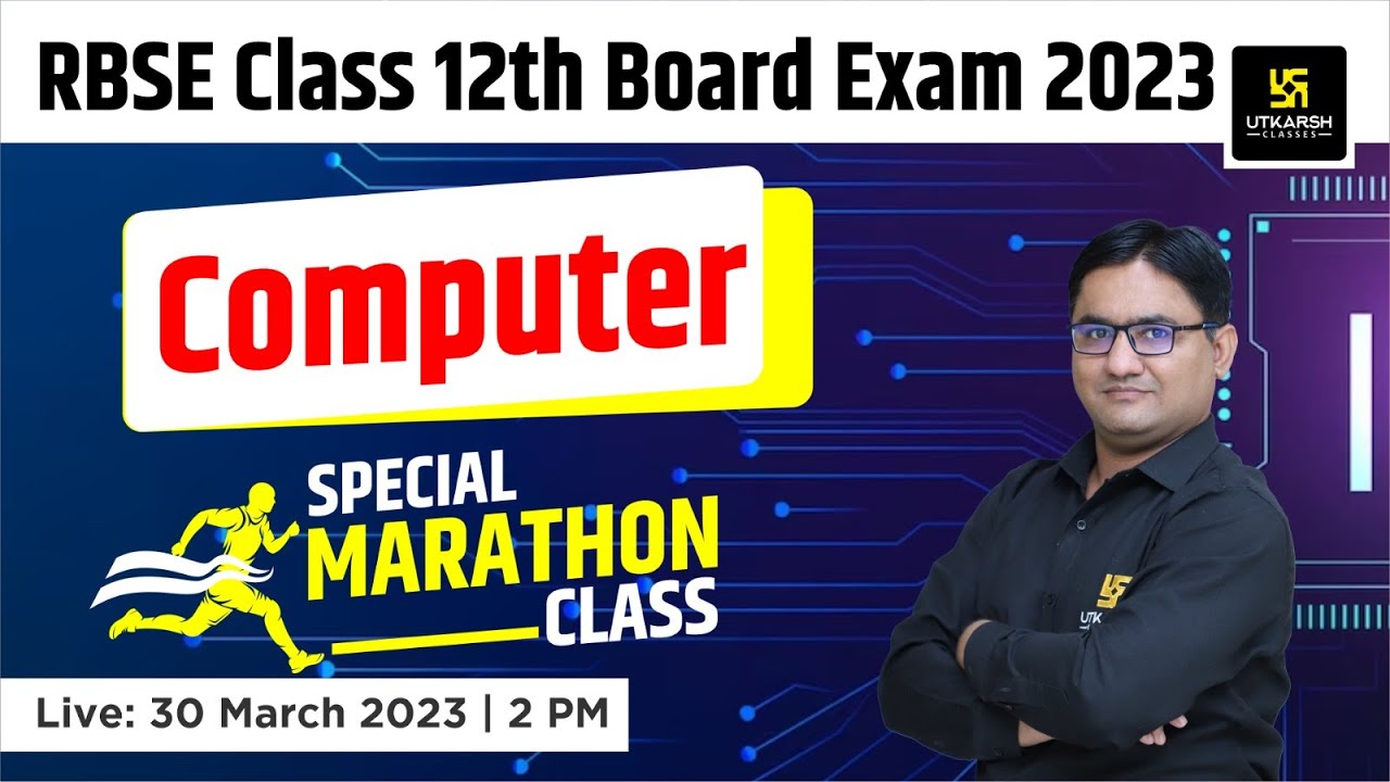 Computer Science | RBSE 12th Board Special Marathon Class | Lalit Gurnani Sir| Utkarsh Online School