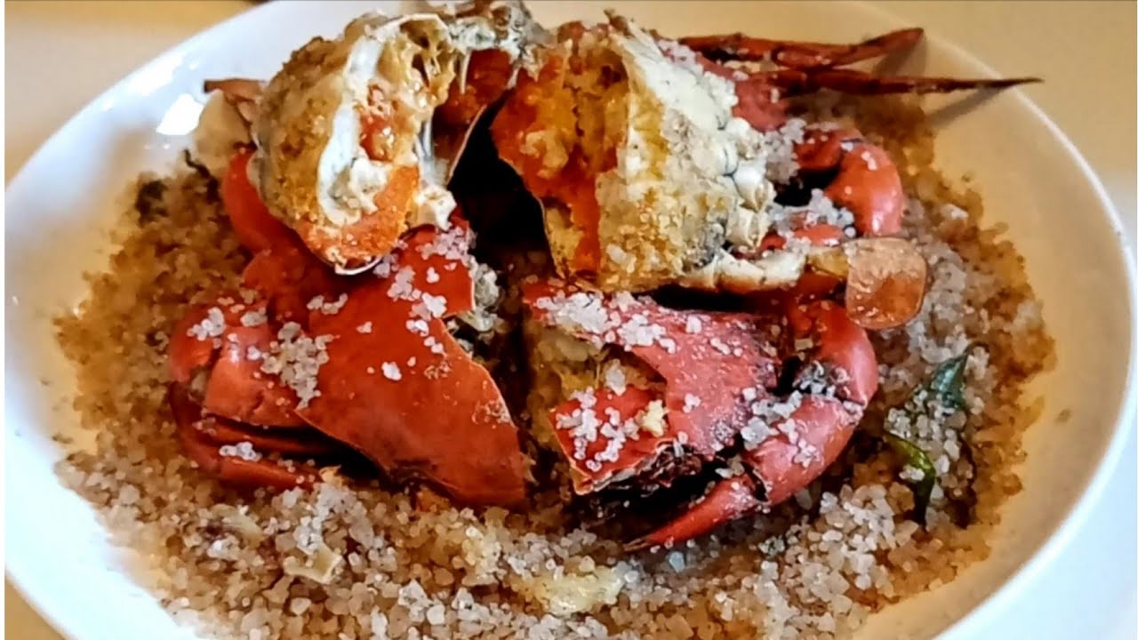 How to cook Salt-Baked Crabs Recipe...