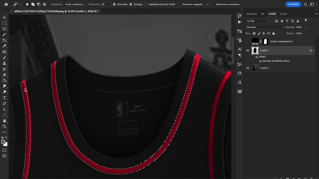 How to create a  4K basketball jersey Mockup from a jpeg with photshop - free download psd