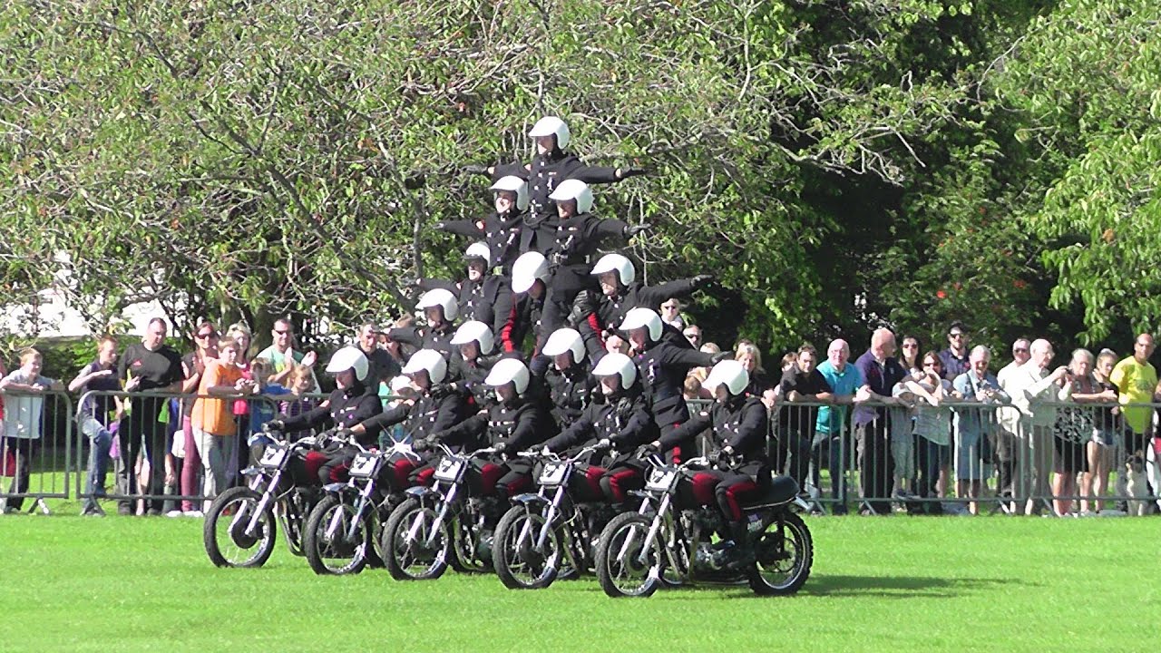Royal Signals Motorcycle Display Team 2014