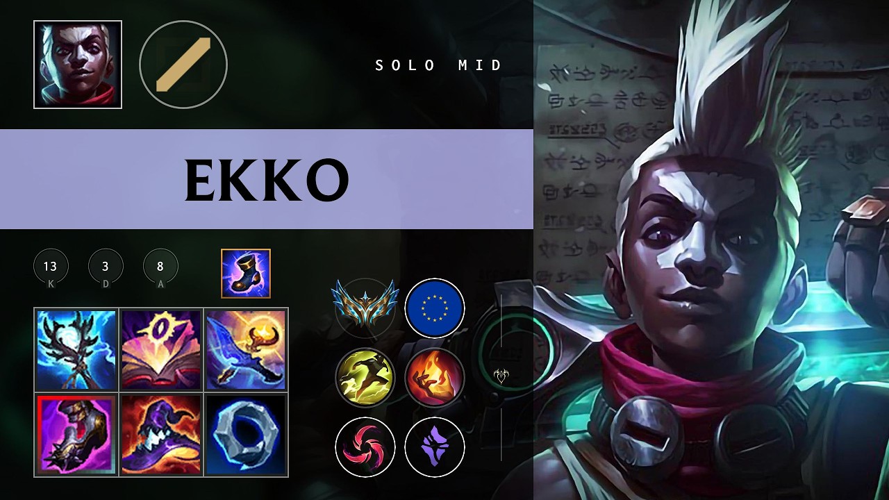 Экко Мид против Йоне - Обновление EUW Challenger 26.08
