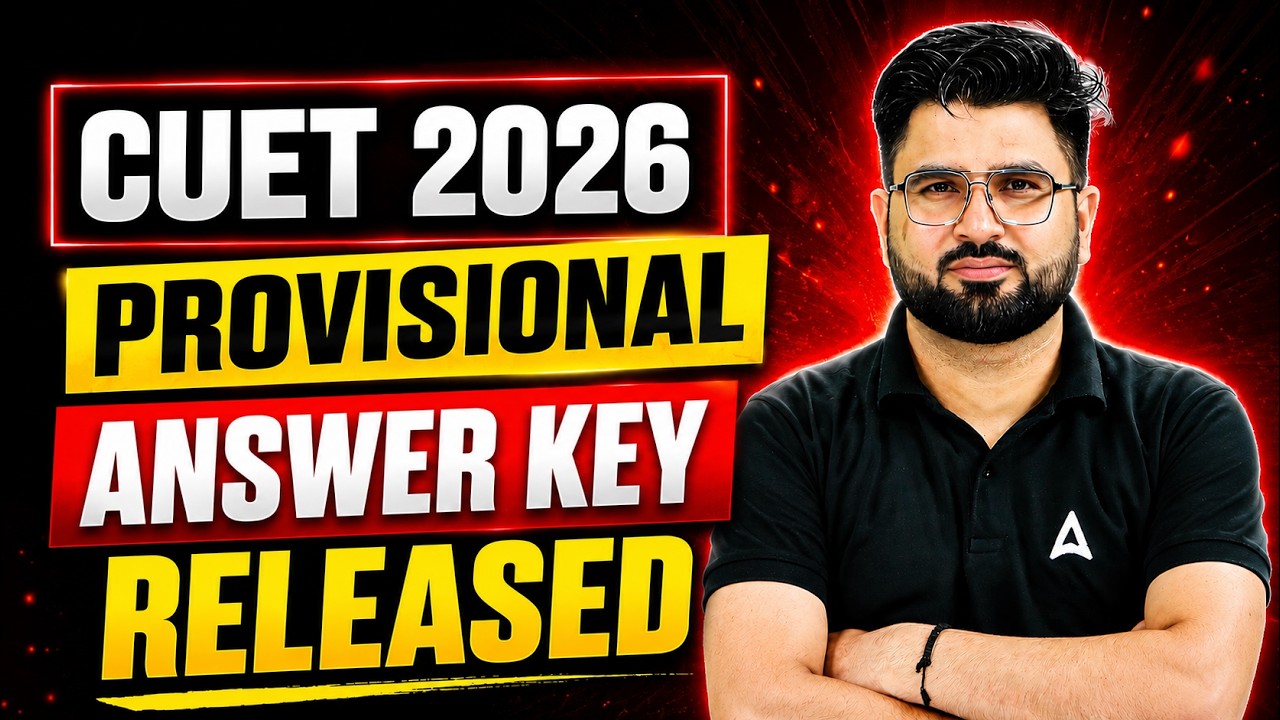 CUET 2026 Provisional Answer key Released | CUET UG Latest Update