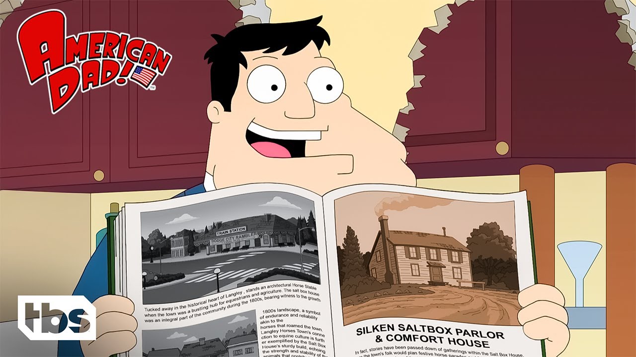 Stan Discovers the House Was Once a Historic Brothel (Clip) | American Dad | TBS
