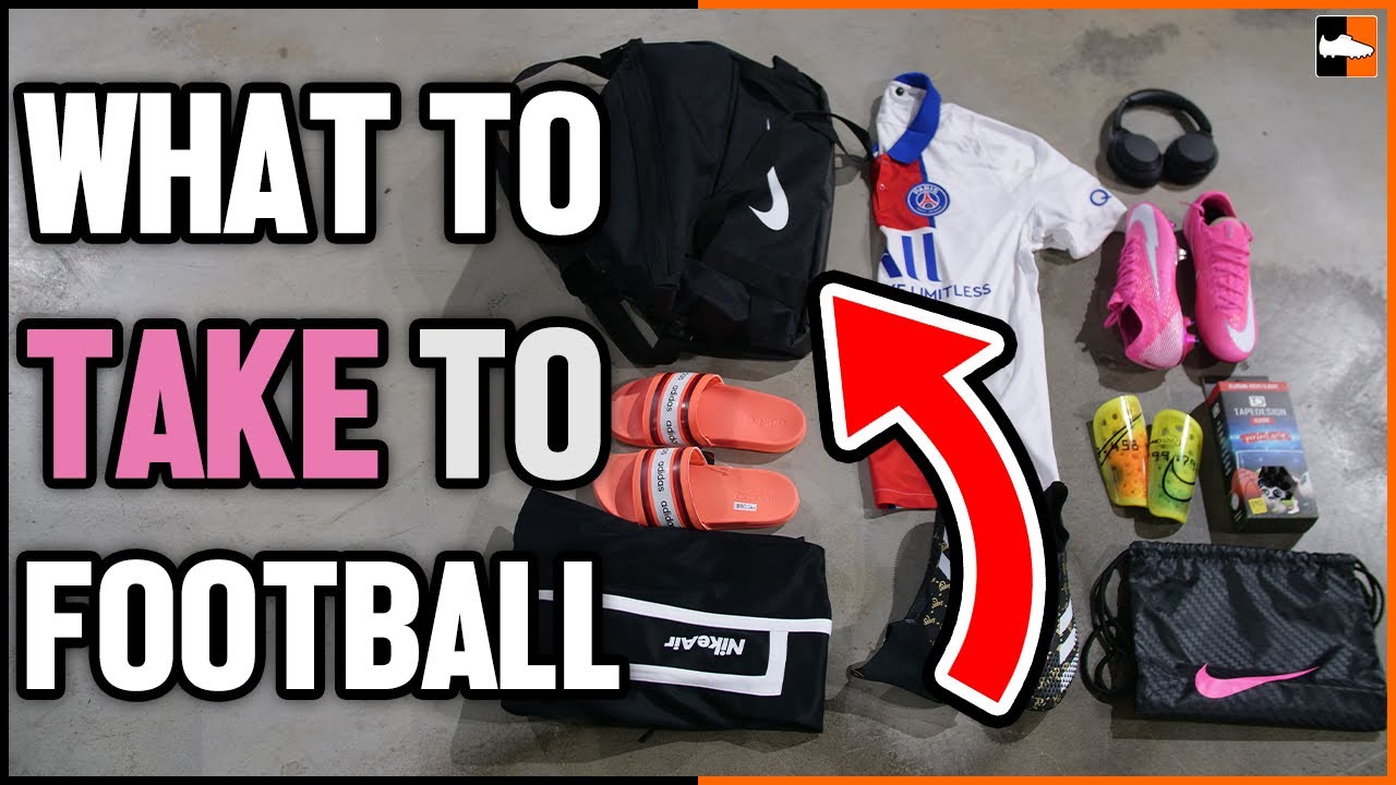 Что взять с собой на футбол ⚽ Лучшая футбольная экипировка!