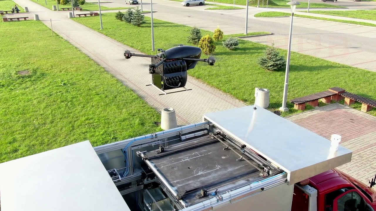 Dronehub  Autonomous Cargo Delivery system