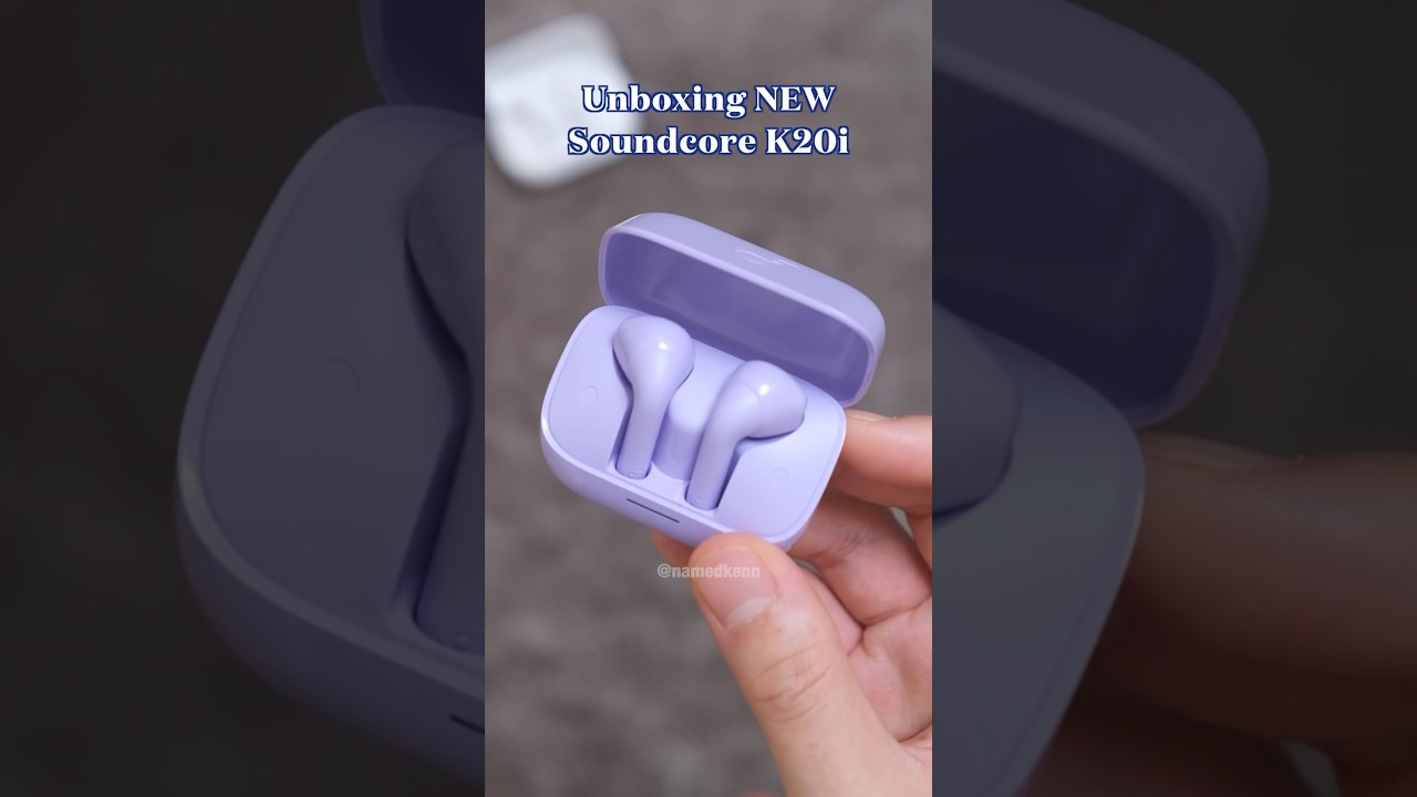 No BS affordable half in-ear 👀 Soundcore K20i #testedbykenn