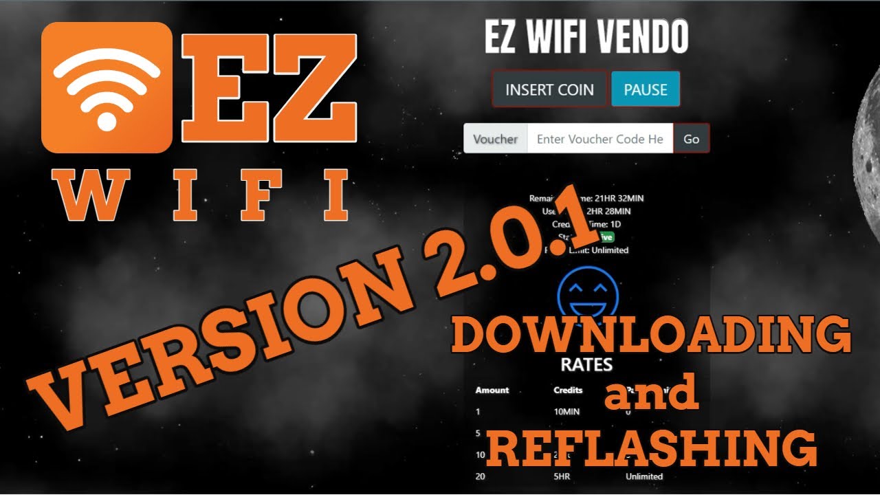 EZ WIFI Version 2.0.1 Downloading and Re-flashing