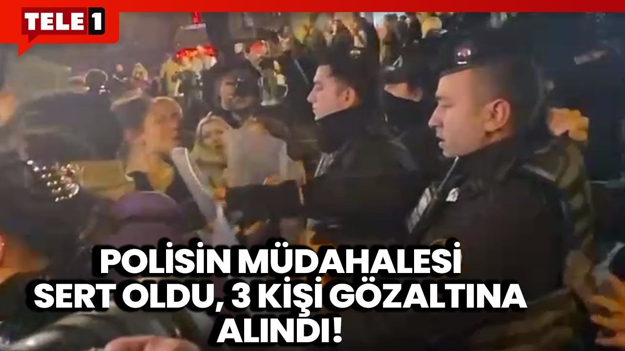 Kadına Yönelik Şiddet Eyleminde 3 Kadına Gözaltı! İşte İzmir, Ankara Ve İstanbul'dan Yansıyanlar...
