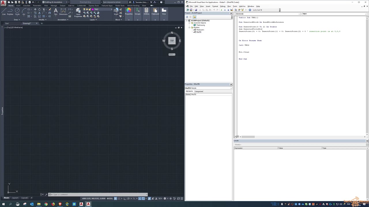 AutoCAD VBA - Inserting your Title Blocks