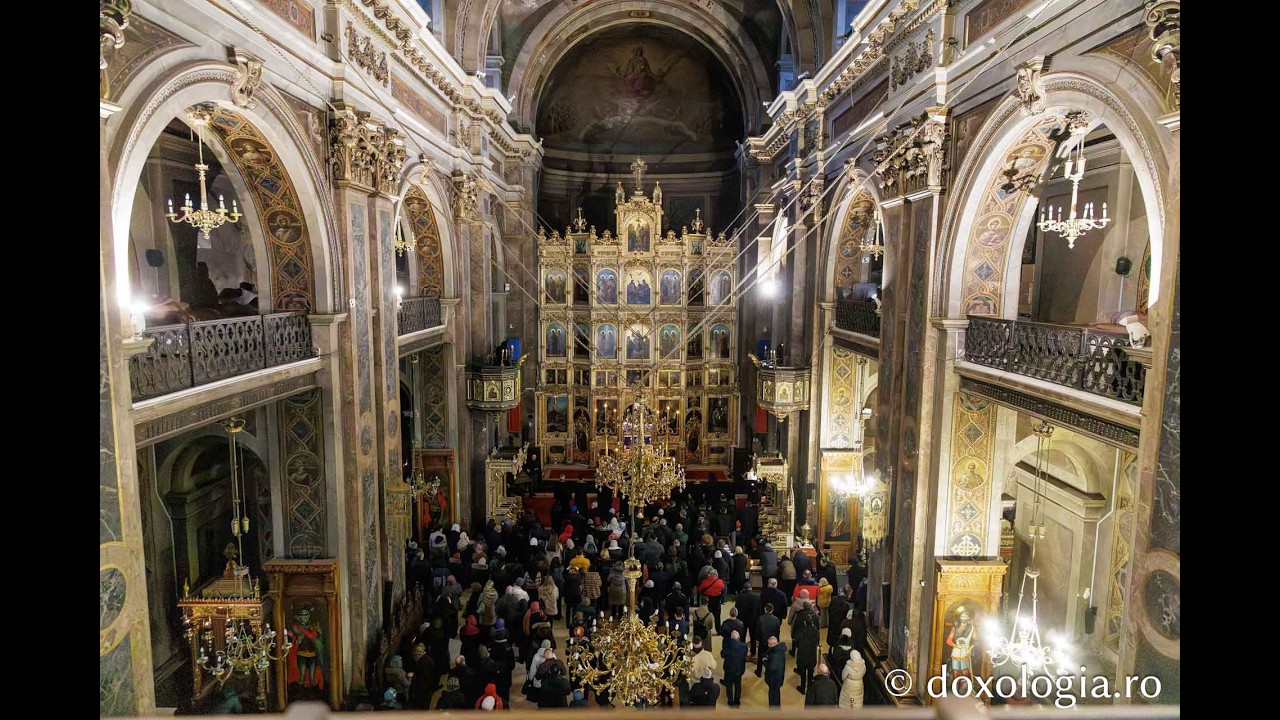 Prima parte a Canonului Mare, la Catedrala Mitropolitană din Iași