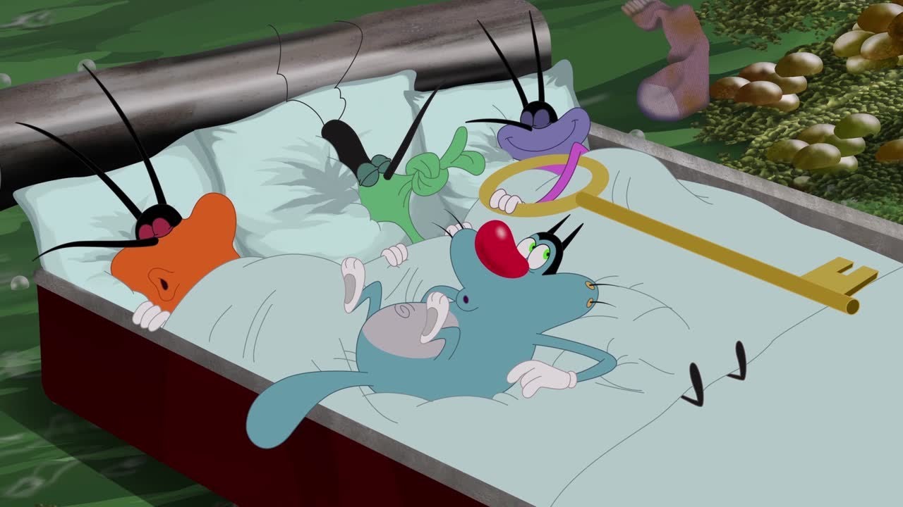 Oggy v&agrave; những ch&uacute; gi&aacute;n tinh nghịch | Oggy b&eacute; x&iacute;u | Itsy-Bitsy Oggy | phim hoạt h&igrave;nh