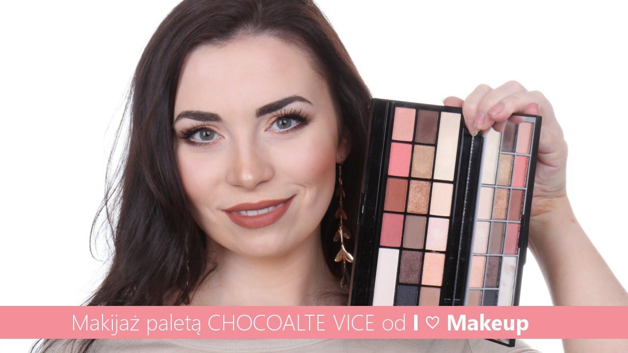 ♡ Makijaż paletą CHOCOLATE VICE od I ♡ Makeup