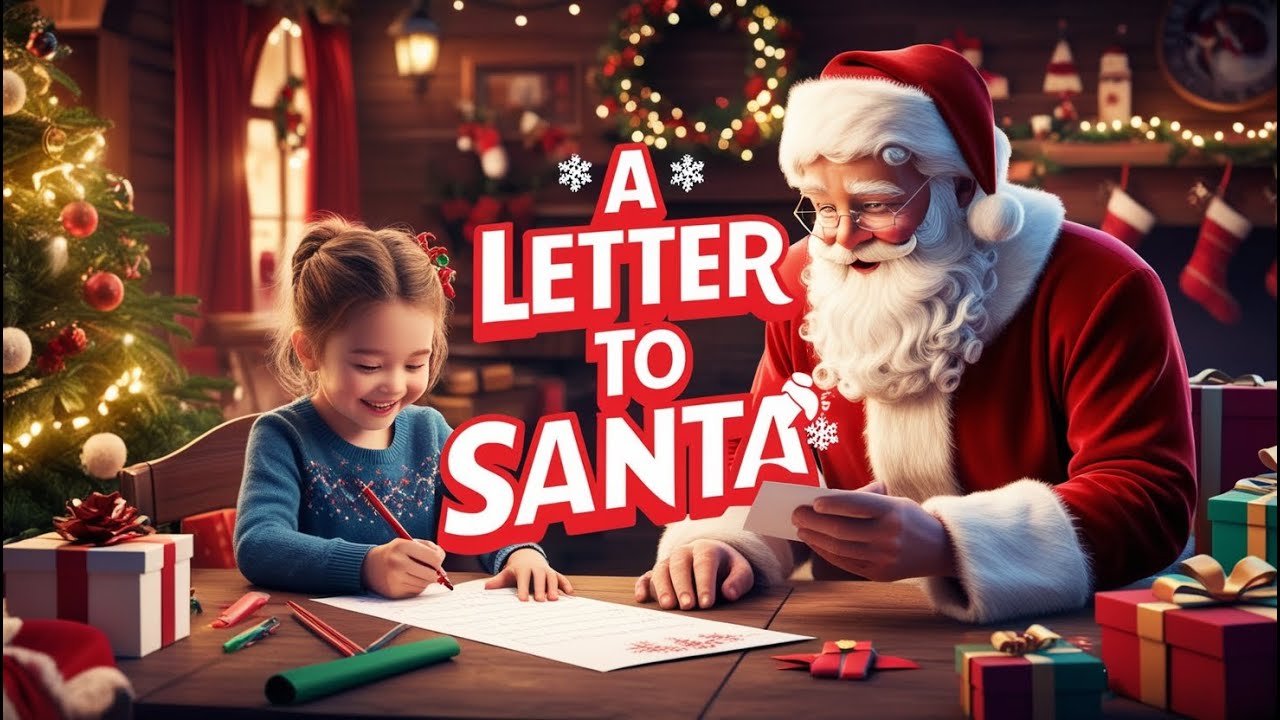A Letter to Santa 2 | Heartfelt Christmas Story for Kids | Animal Dance Party