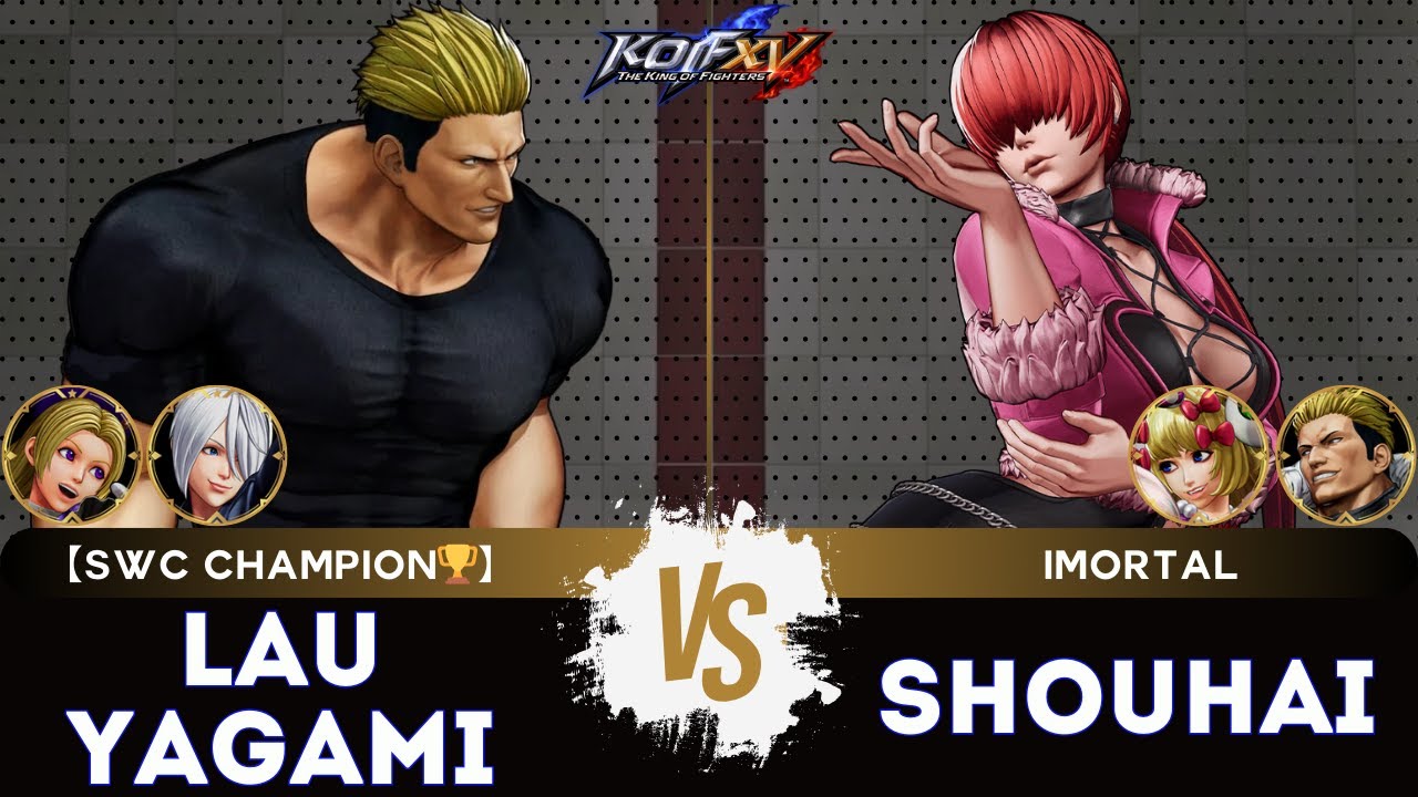 KOF XV ▰ LAUYAGAMI (Yamazaki/&Aacute;ngel/Hinako) 🆚 SHOUGO (Shermie/Sylvie/Yamazaki)🎞️Replay Match - 11/25