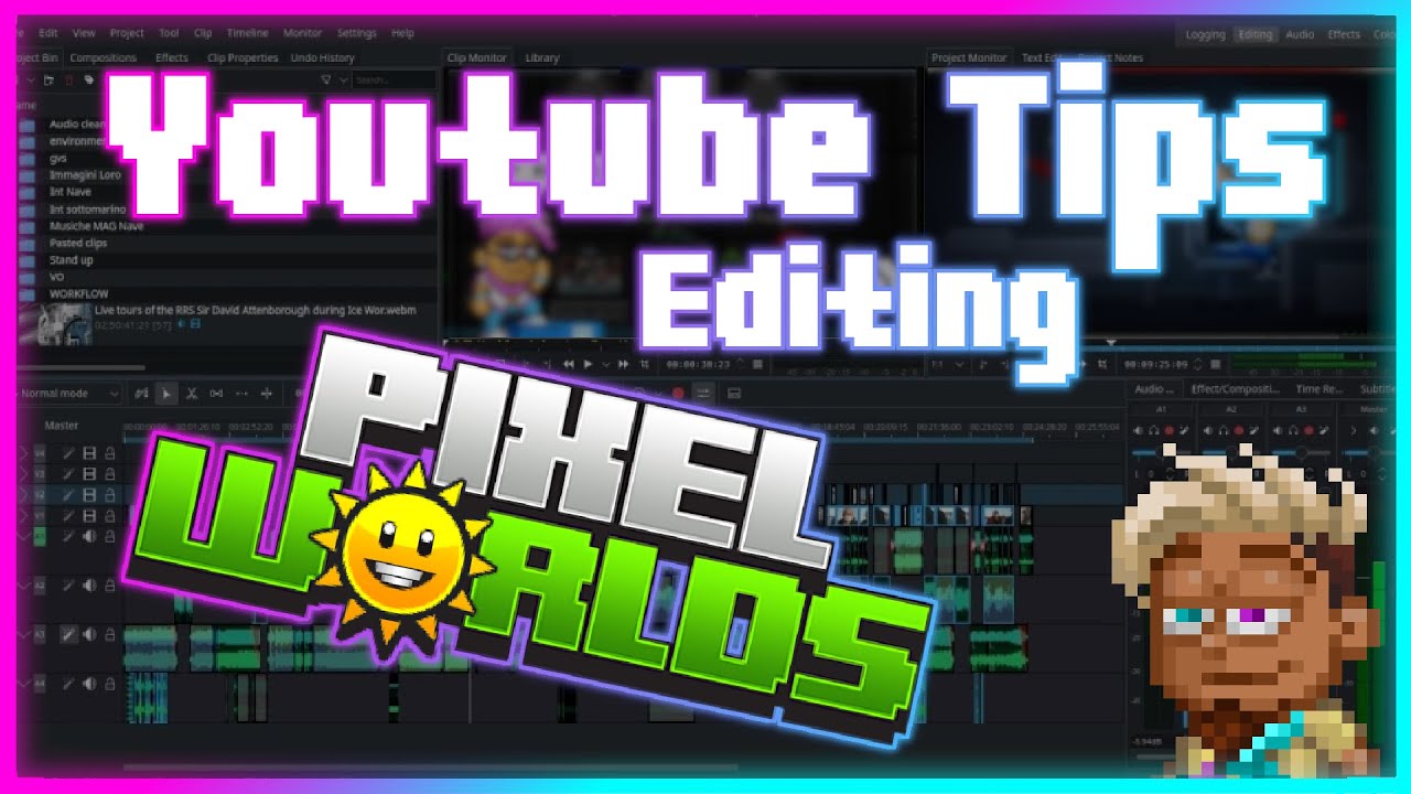 The Editing Technique That Makes PIXEL WORLDS Videos Pop