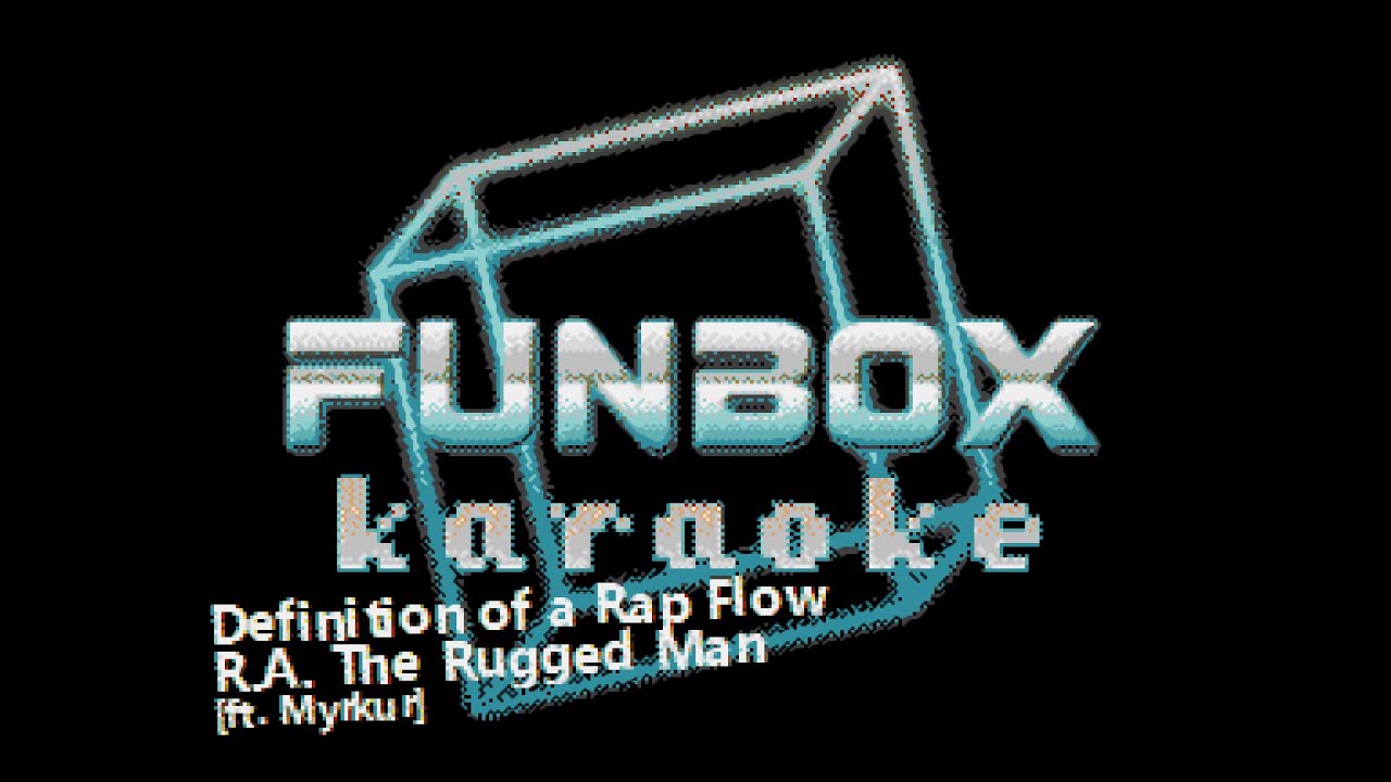 R.A. The Rugged Man - Definition of a Rap Flow (Funbox Karaoke, 2013)