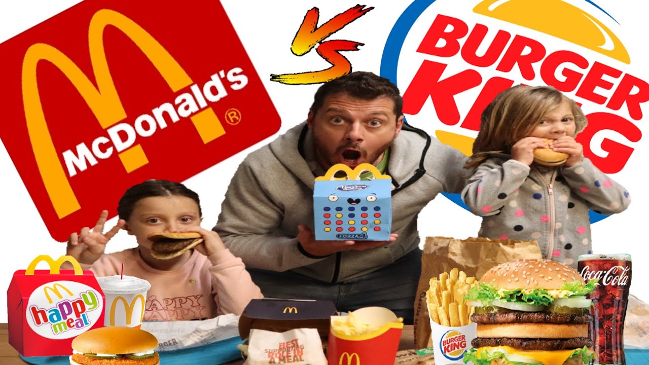 SFIDA TRA BURGER KING E MC DONALD'S