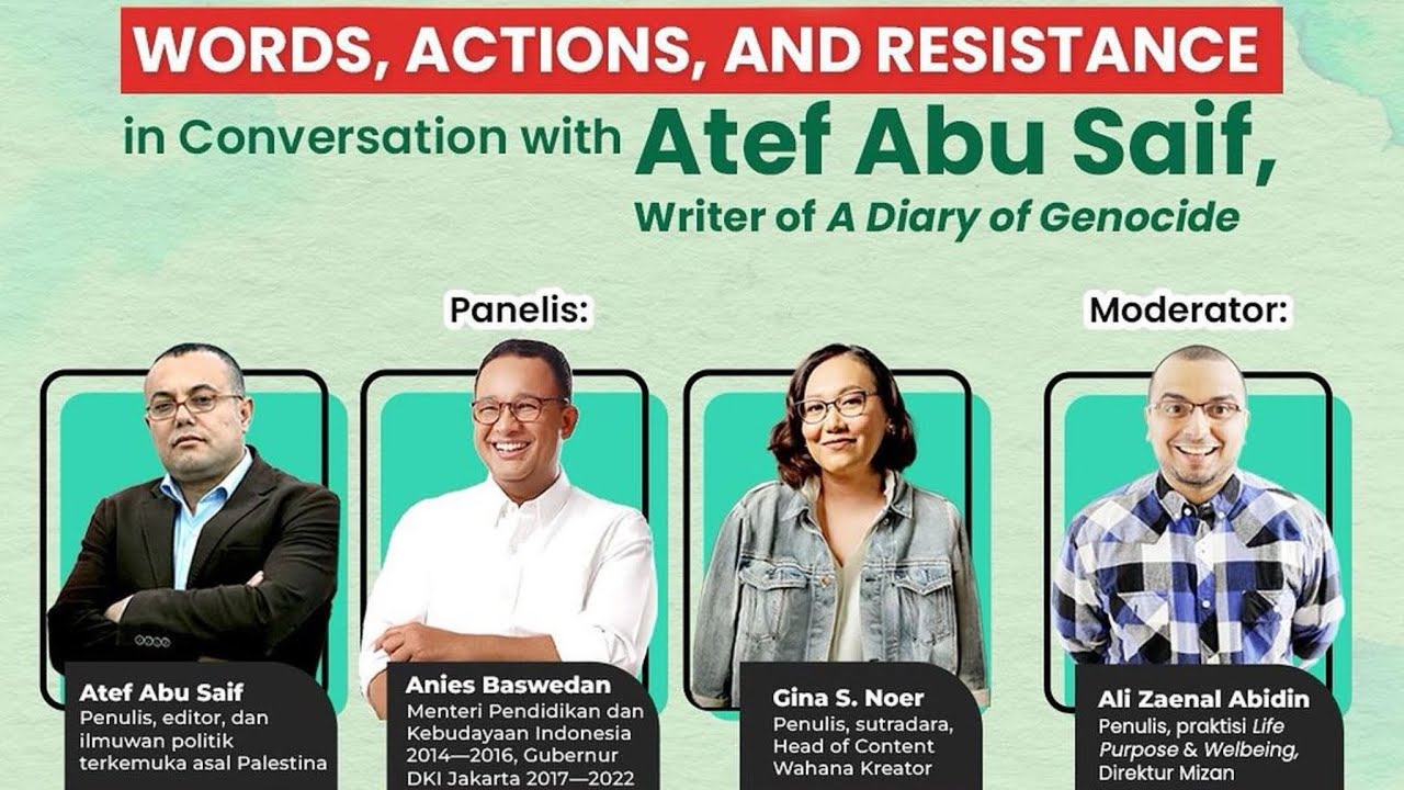 Kata-Kata Adalah Senjata Membela Kemanusiaan