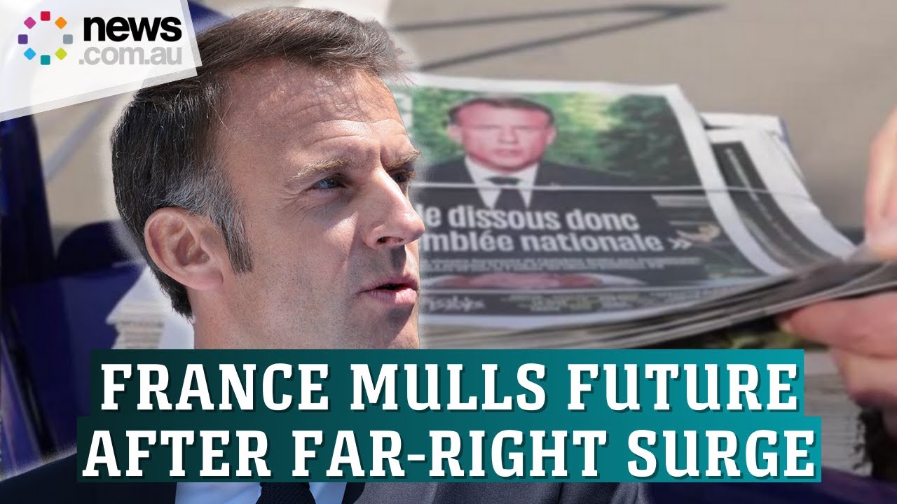 France weighs future after far-right surge in EU vote