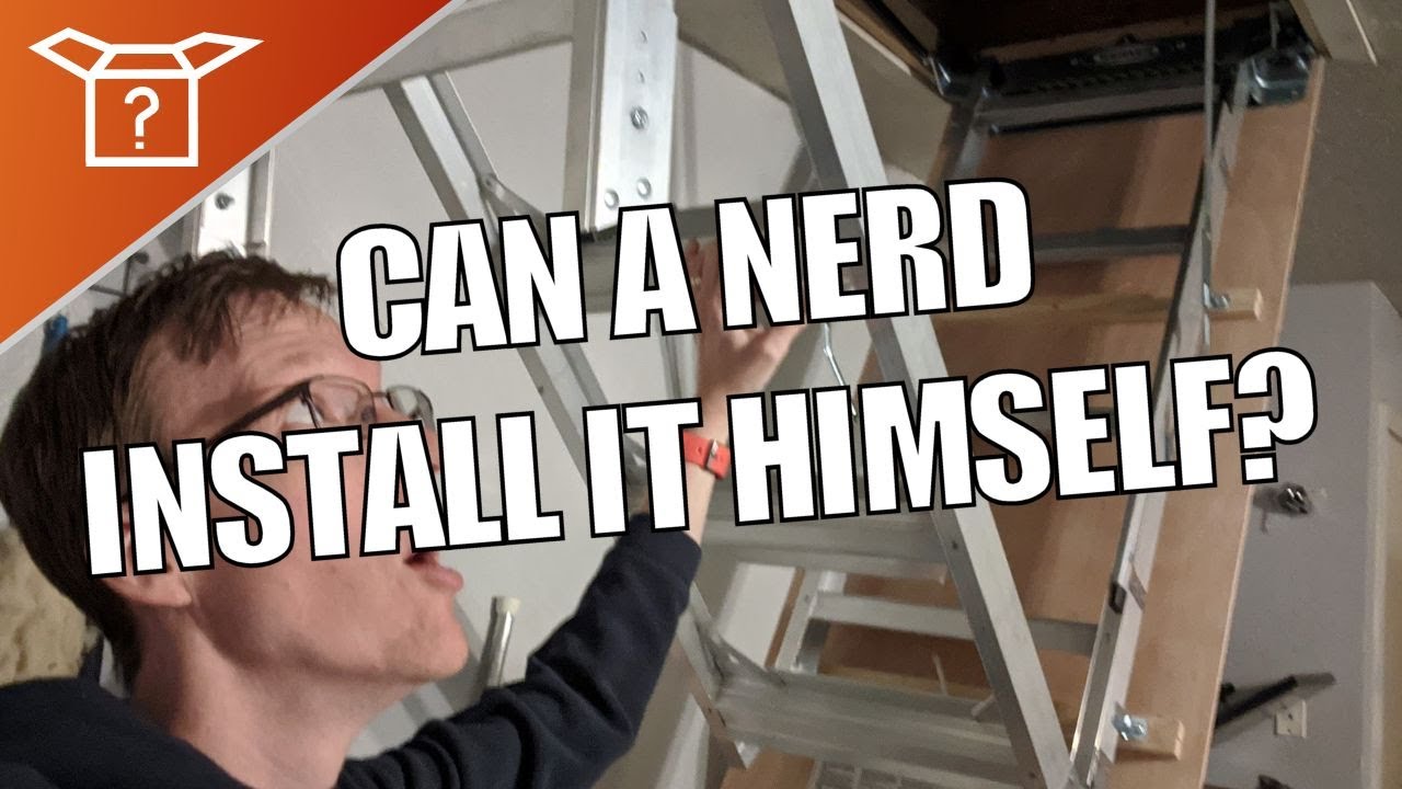 Werner 8-10ft Aluminum Attic Ladder review