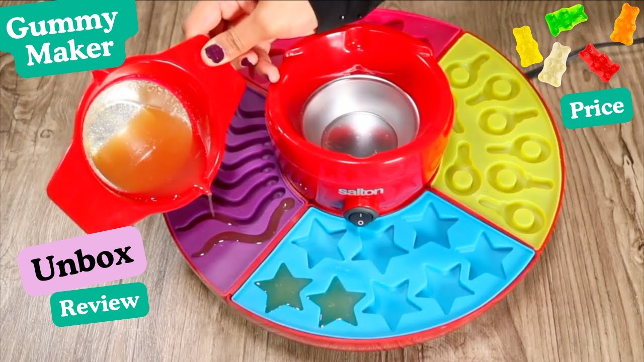 Gummy Candy Maker Machine Unboxing and  Review -  Gummy Candy Machine, Big Fun Review in English